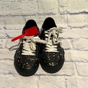 Off-White Arrows floral-print low-top sneakers
